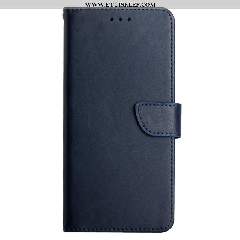 Etui Folio do Samsung Galaxy A13 5G / A04s Prawdziwa Skóra Nappa